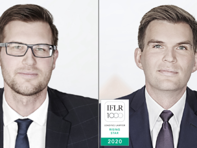 IFLR1000 Tõusvad Tähed 2020: Tanel Küün ja Hannes Küün